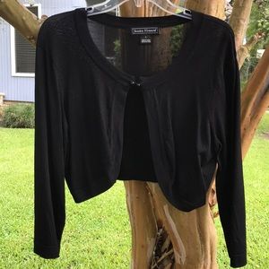 Black Shrug Sweater